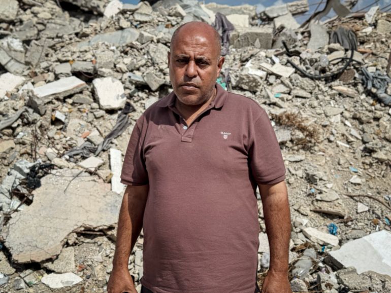 Ismail al-Barawi is frustrated by rising food prices in Gaza amid the continued closure of the crossings.