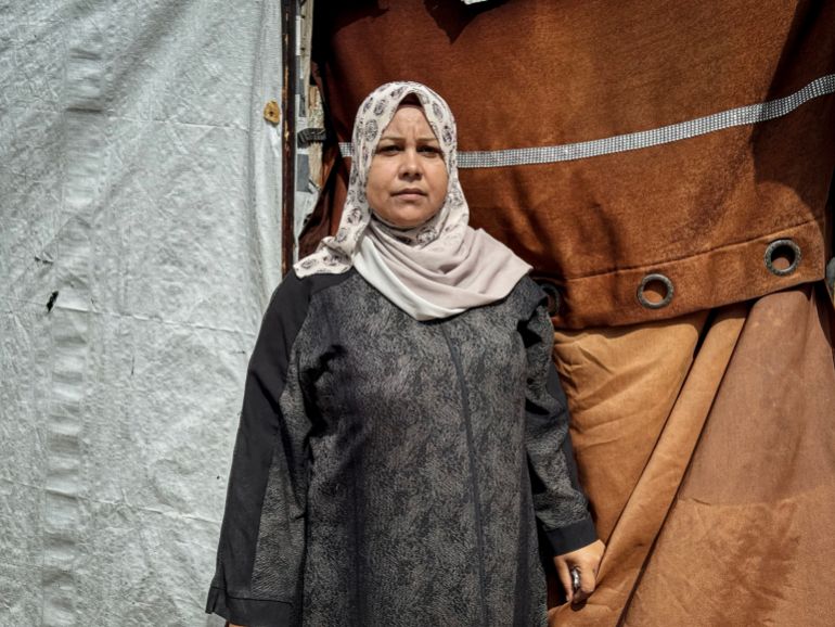 Iman Atallah says rising flour prices have made it increasingly difficult for her to afford basic food for her family.