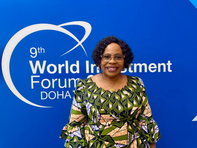 Monica Mutsvangwa, the country’s Minister of Women Affairs, Community, Small and Medium Enterprises Development [Urooba Jamal/Al Jazeera]