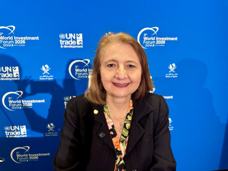 Luz Maria de la Mora, director of the Division on International Trade and Commodities at UN Trade and Development (UNCTAD) [Urooba Jamal/Al Jazeera]