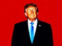 Donald Trump photo illustration