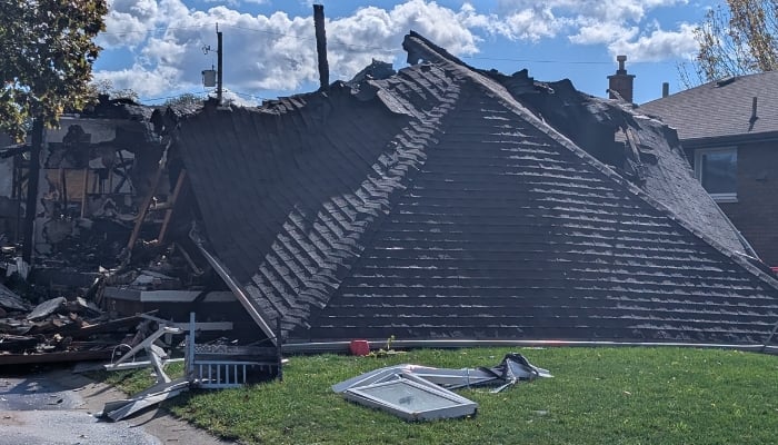 Hamilton house explosion