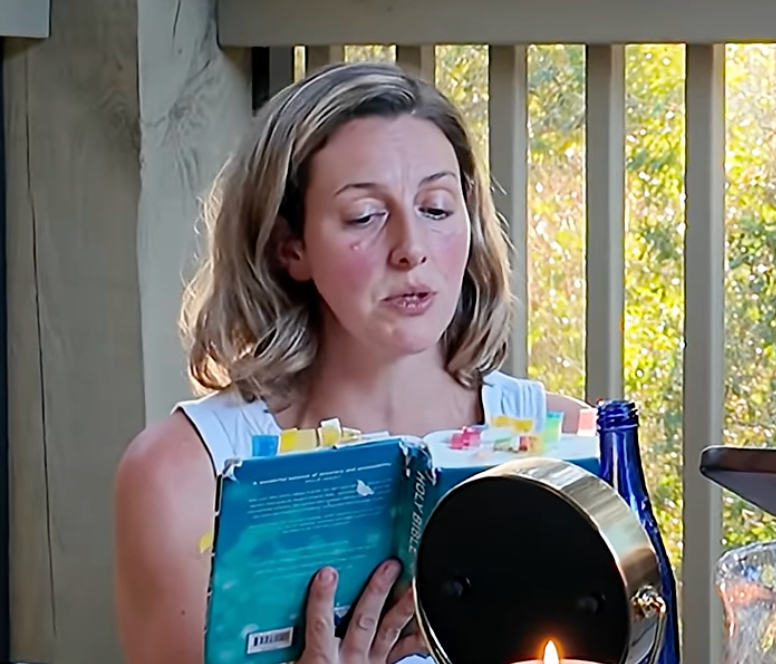 Reading from the Bible on an episode of ‘Sunday Service’