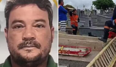 Man dies after falling into father's grave while attending friend's funeral