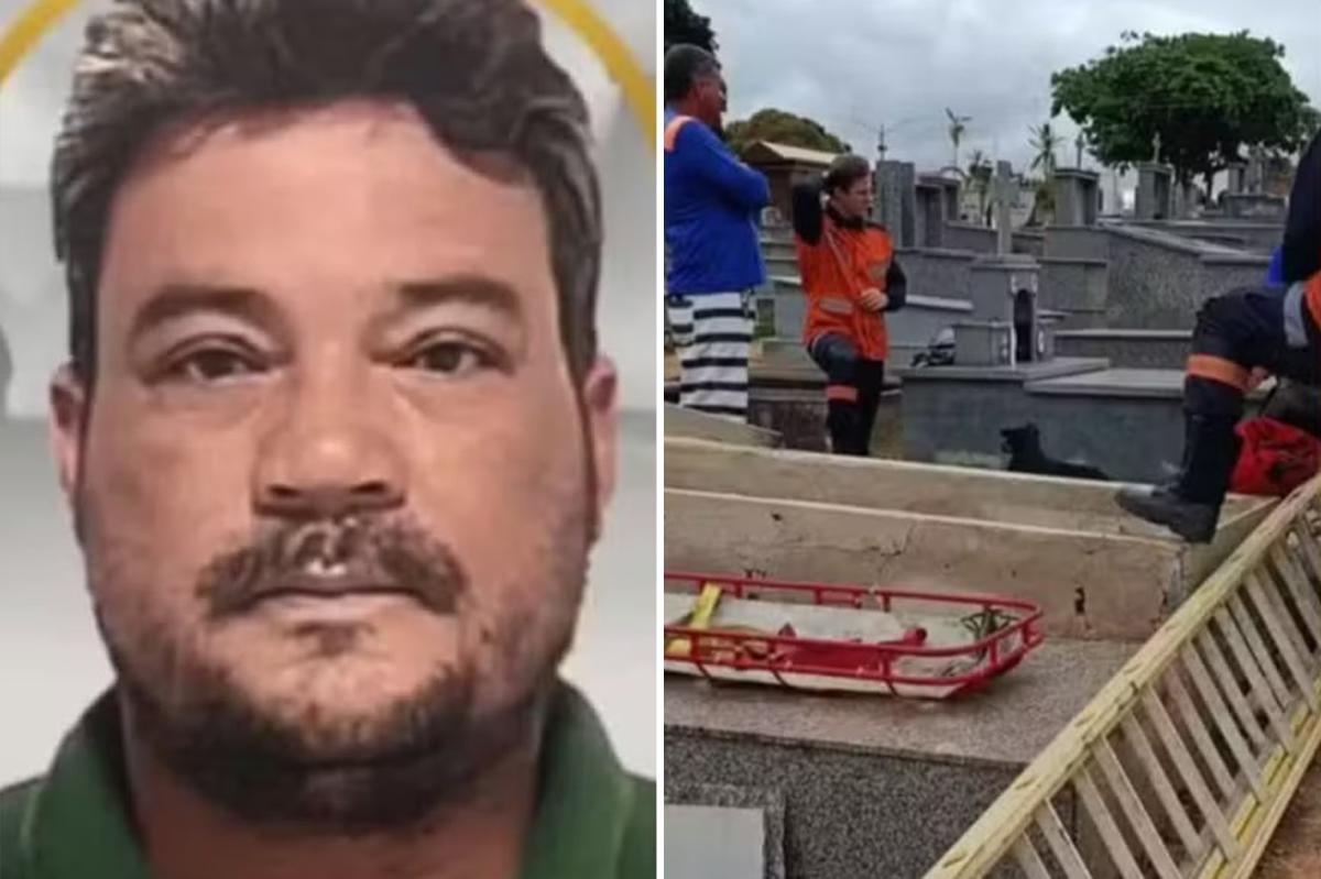 Man dies after falling into father's grave while attending friend's funeral