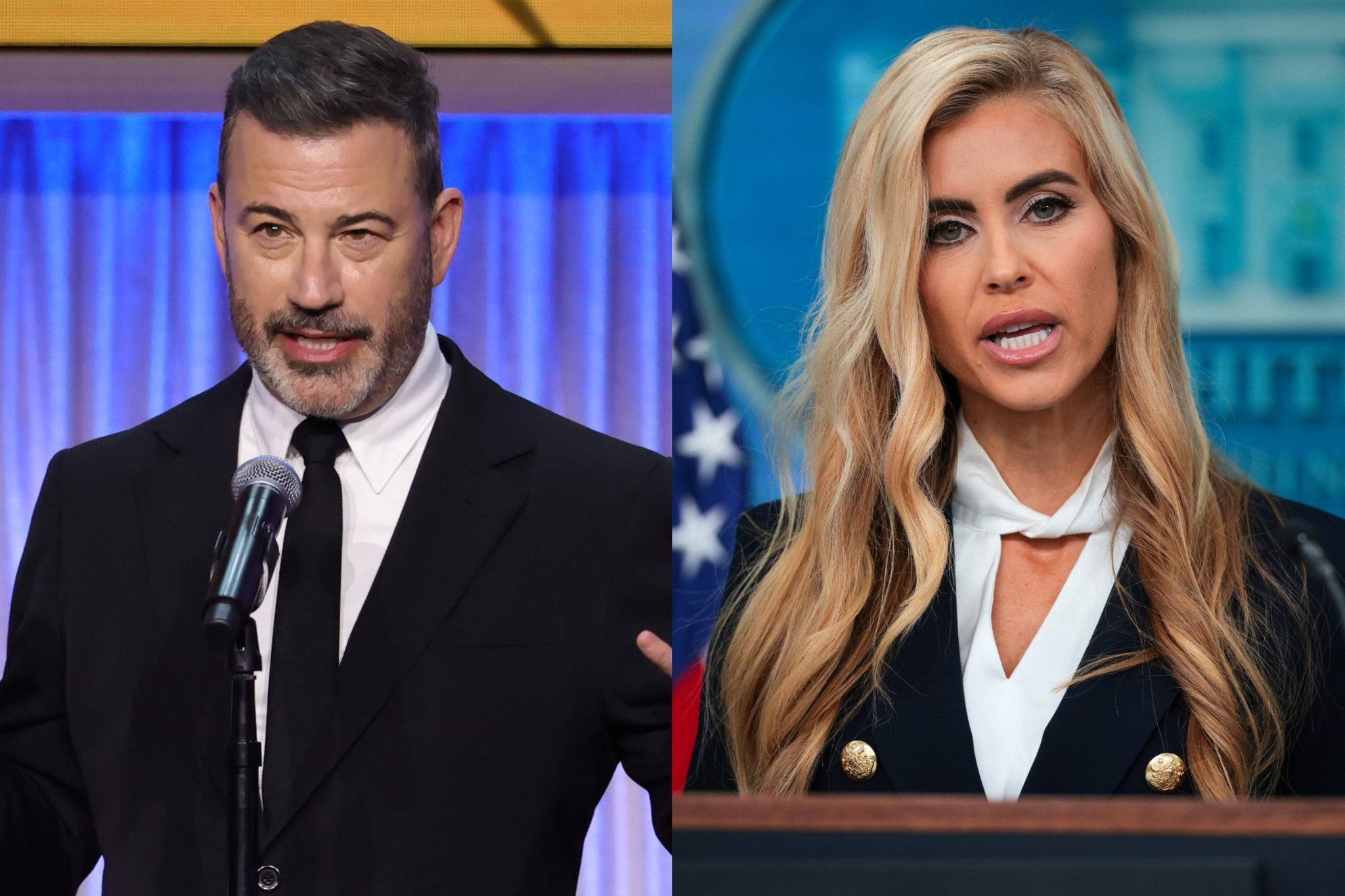 Jimmy Kimmel has roasted new press secretary Katie Zacharia after her disastrous first briefing