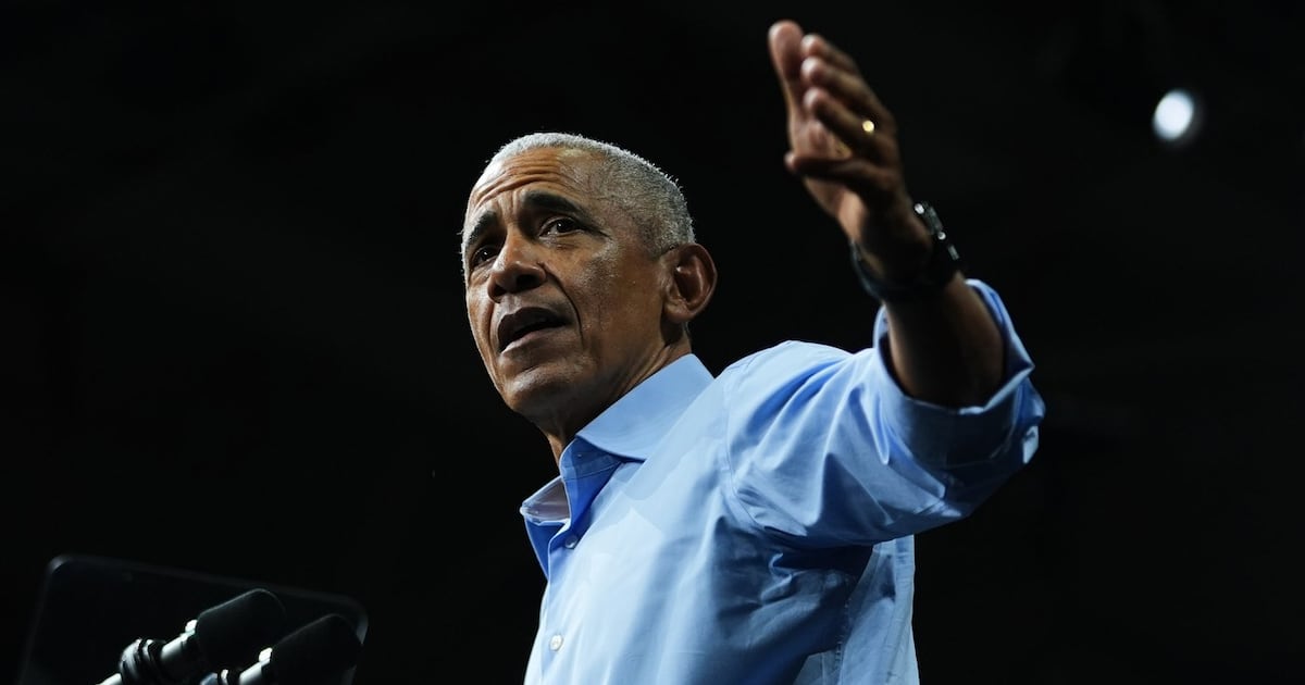 'Well-known evil empire': Barack Obama mocks President Trump's tariff war with Canada - CTV News