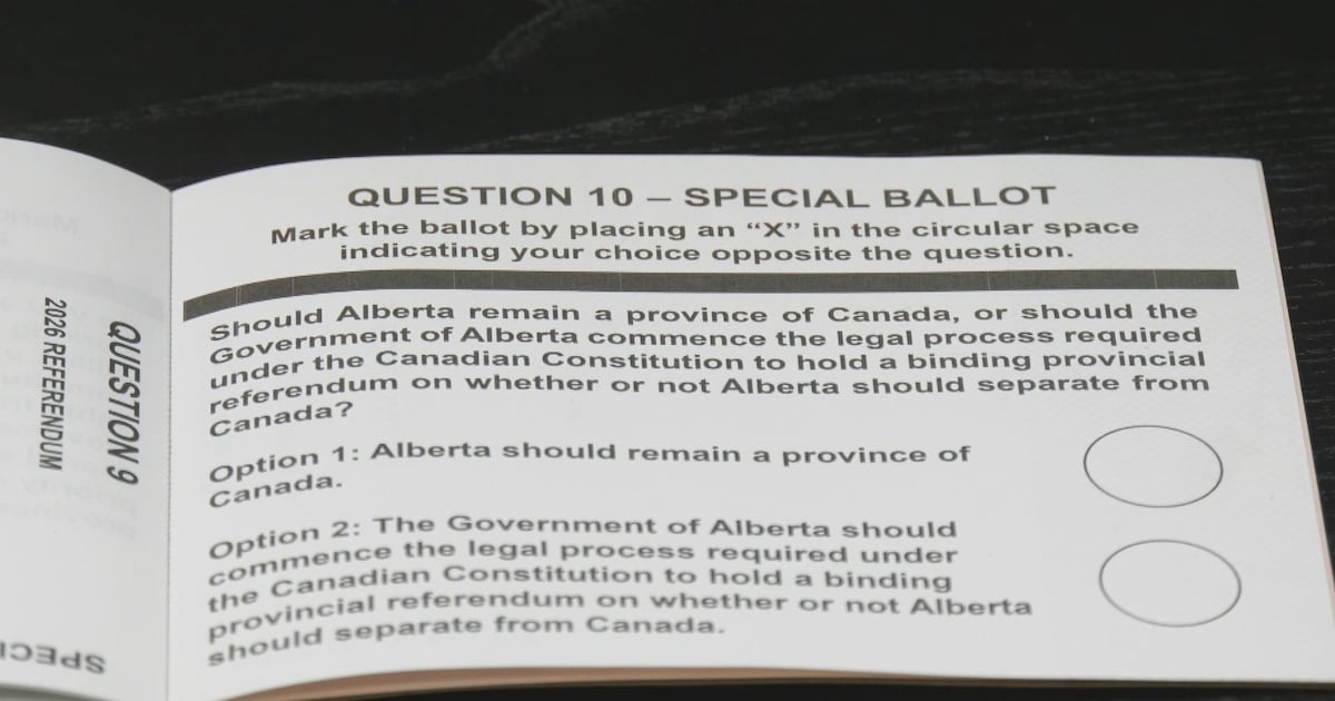 Majority of respondents to Alberta referendum poll say vote should not be held - CTV News