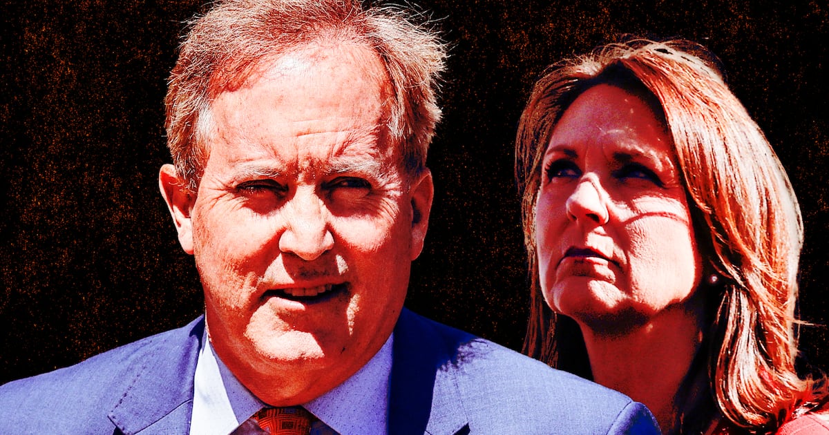 Must-Win MAGA Candidate Ken Paxton Throws Estranged Wife Under the Bus