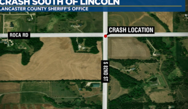 Woman dead after crash south of Lincoln