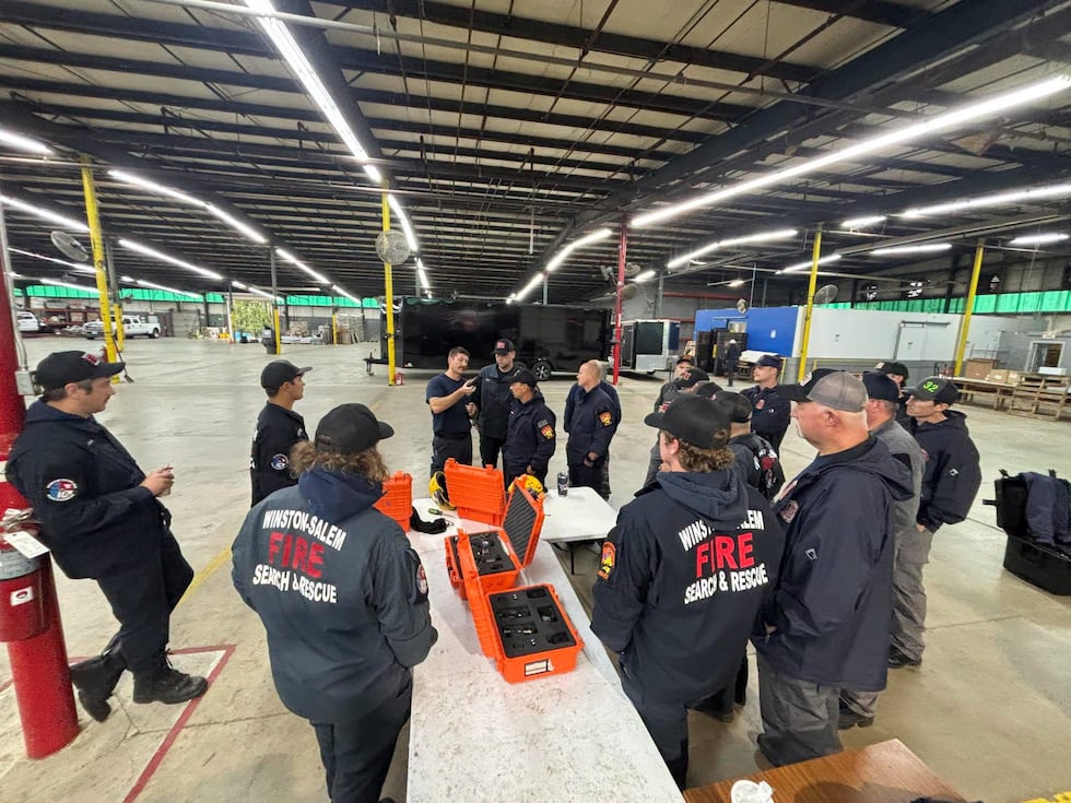 Emergency rescue operations across Burke, Linville, Lenoir and several counties.