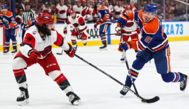 Nugent-Hopkins scores shootout winner to give Oilers victory over Hurricanes