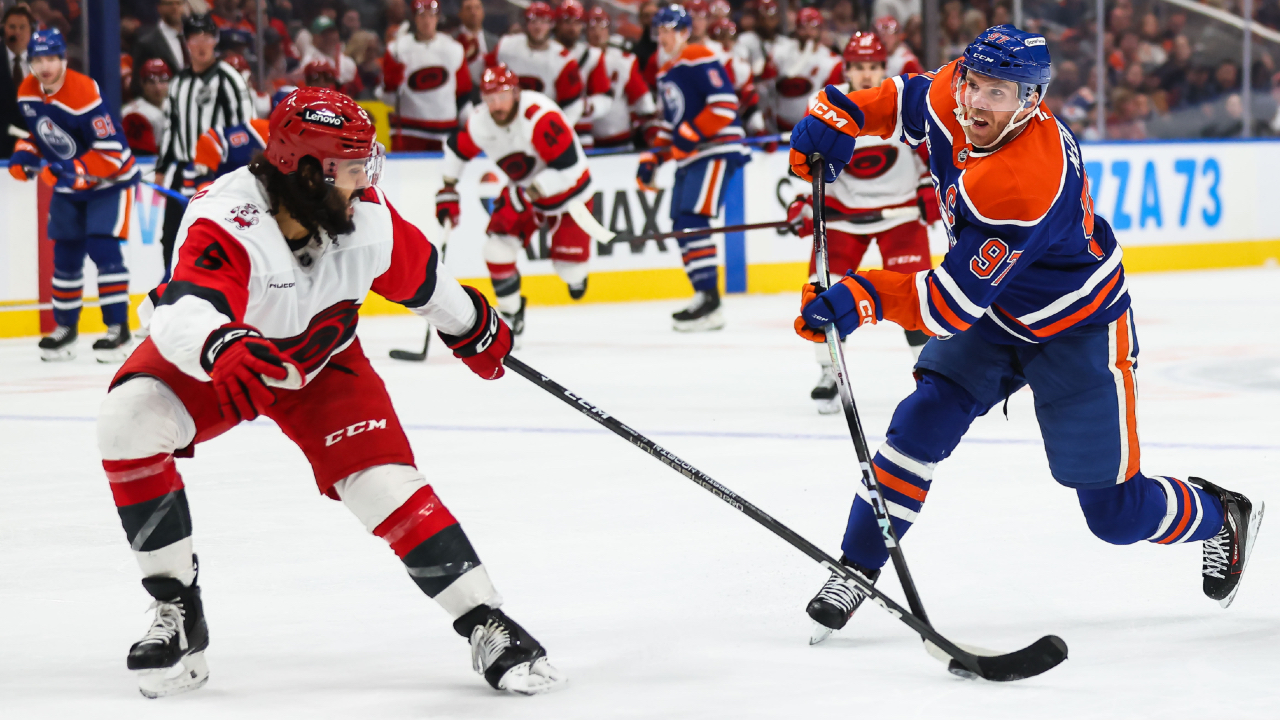Nugent-Hopkins scores shootout winner to give Oilers victory over Hurricanes