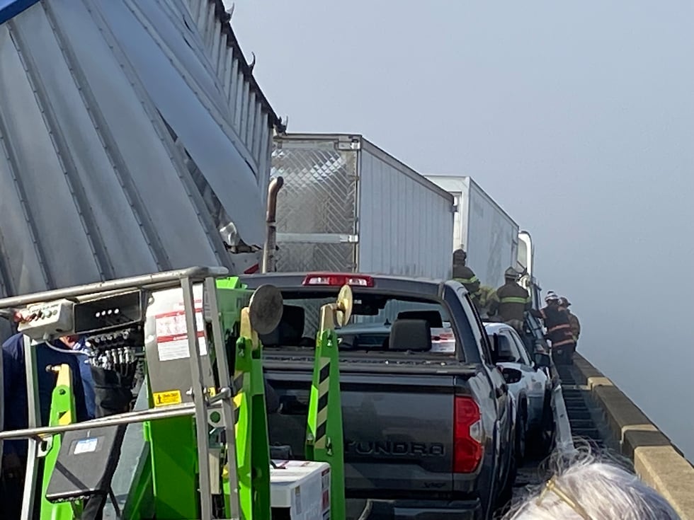 I-95 crash on Lake Marion bridge in South Carolina.