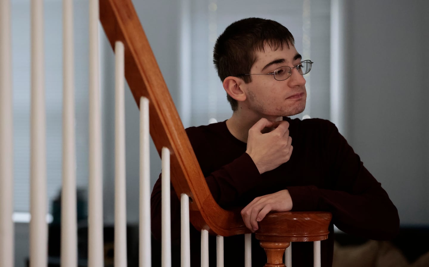 Eitan Berechman, 22, from Newton, will travel to Israel to vote in the upcoming election.  
