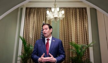 US is reducing staffing at 4 Middle East embassies over increased threats from Iran