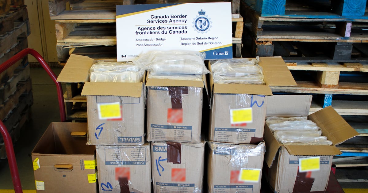 127 kg of cocaine seized at Ambassador Bridge - CTV News