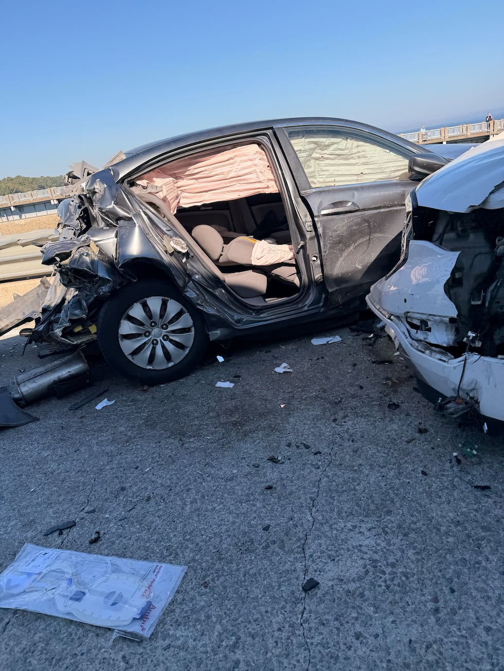 I-95 crash on Lake Marion bridge in South Carolina.