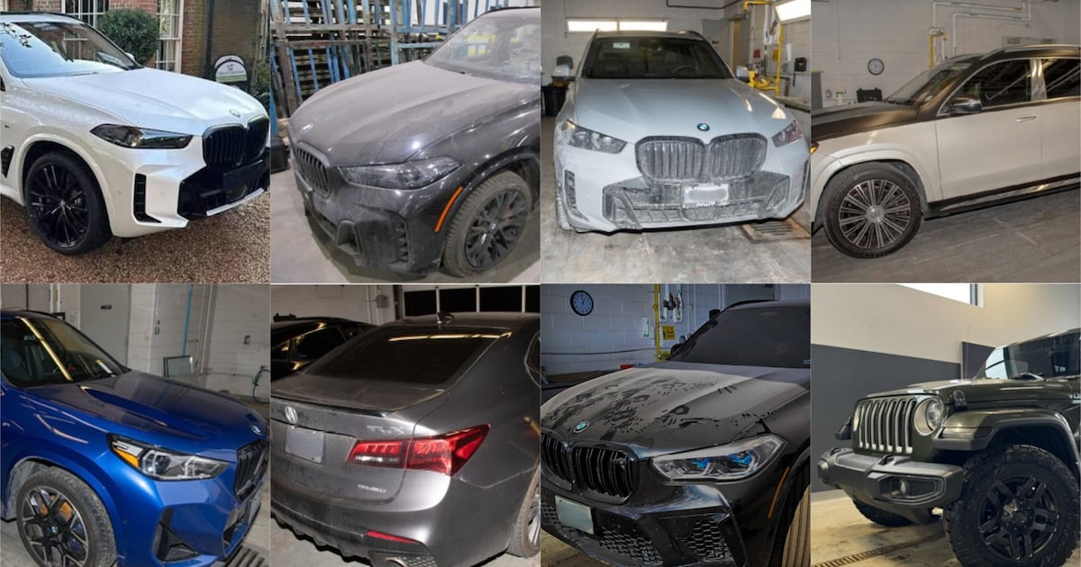 Peel police auto theft investigation
