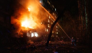 Large-scale Russian missile attack on Kyiv strikes power plants, kills 3, injures 22