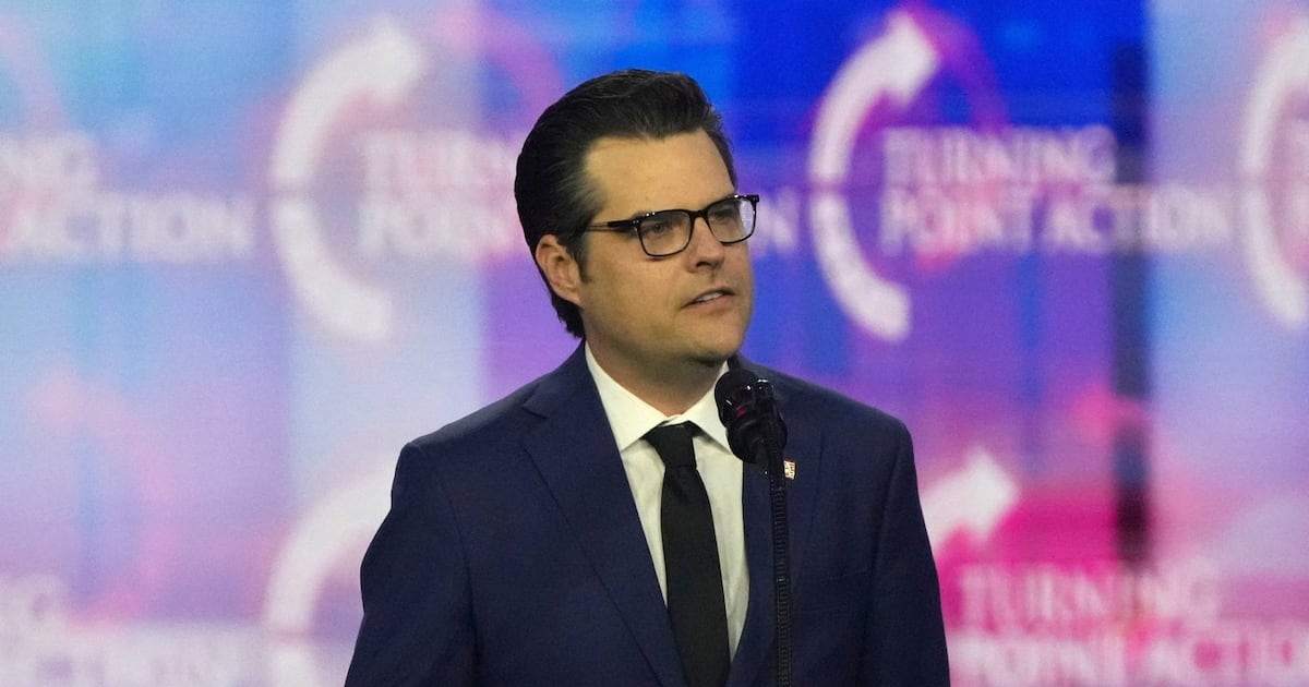 Former U.S. congressman Matt Gaetz accused of sex trafficking in lawsuit - CTV News