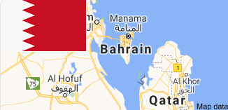 map of bahrain