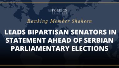 [2026-10-20] Ranking Member Shaheen Leads Bipartisan Senators in...
