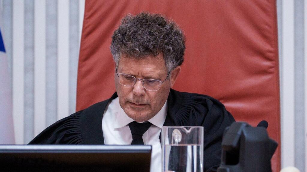 Chief Justice Yitzhak Amit (Photo: Shalev Shalom) עתירת הדמוקרטים בעניין אבטחת יו"ר המפלגה