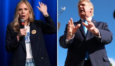 Trump attacks Democratic Senate candidate Annie Andrews with anti-trans slur