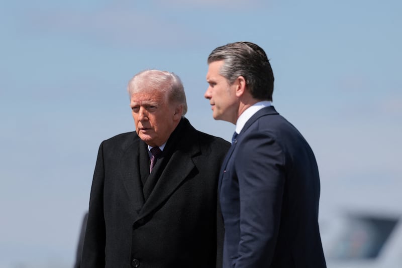 Trump and Defense Secretary Pete Hegseth are facing pressure from the "America First" crowd over the Iran war.