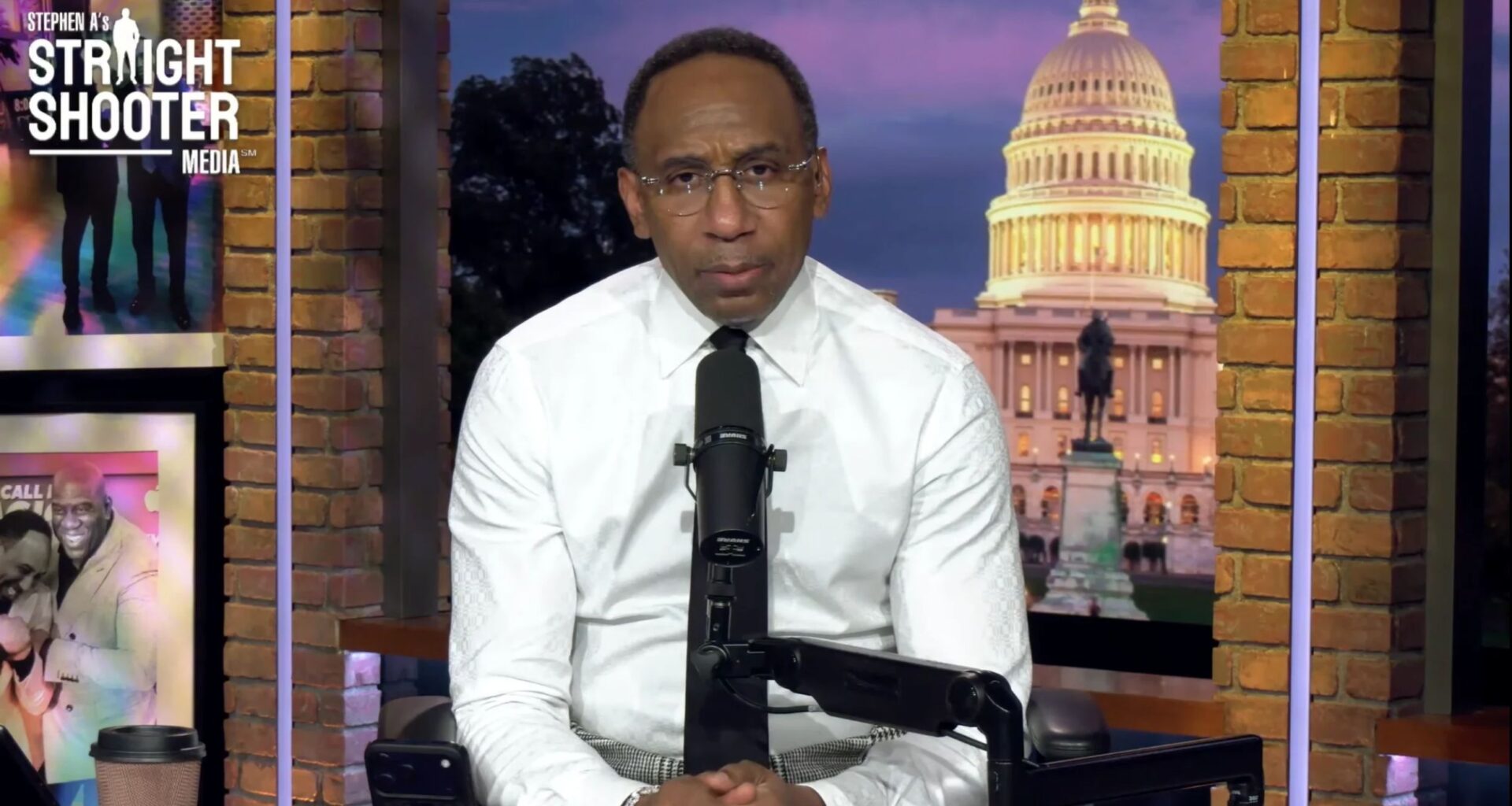 Stephen A. Smith defends Donald Trump meeting at White House