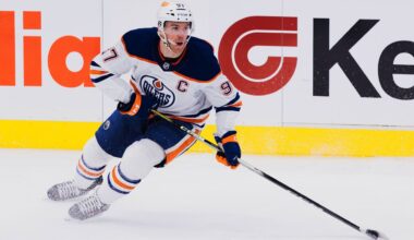 Connor McDavid enters rarified air with early-season points pace