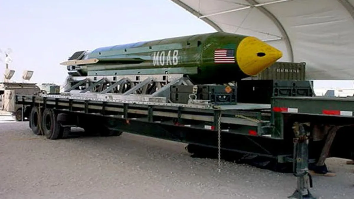 What is the ‘Mother of All Bombs’ that US is mulling to use on Iran and what havoc it can wreak? – Asia News Network