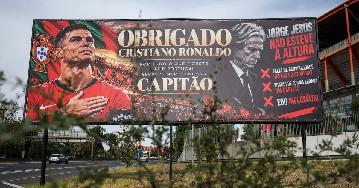 Cristiano Ronaldo says he approved eight points for Portugal coach Jorge Jesus to make about him – The Irish Times