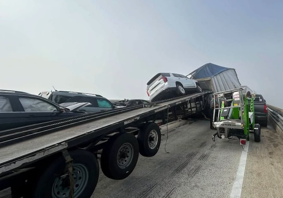 According to the Santee Fire Service District, the collisions resulted in 4 entrapments.