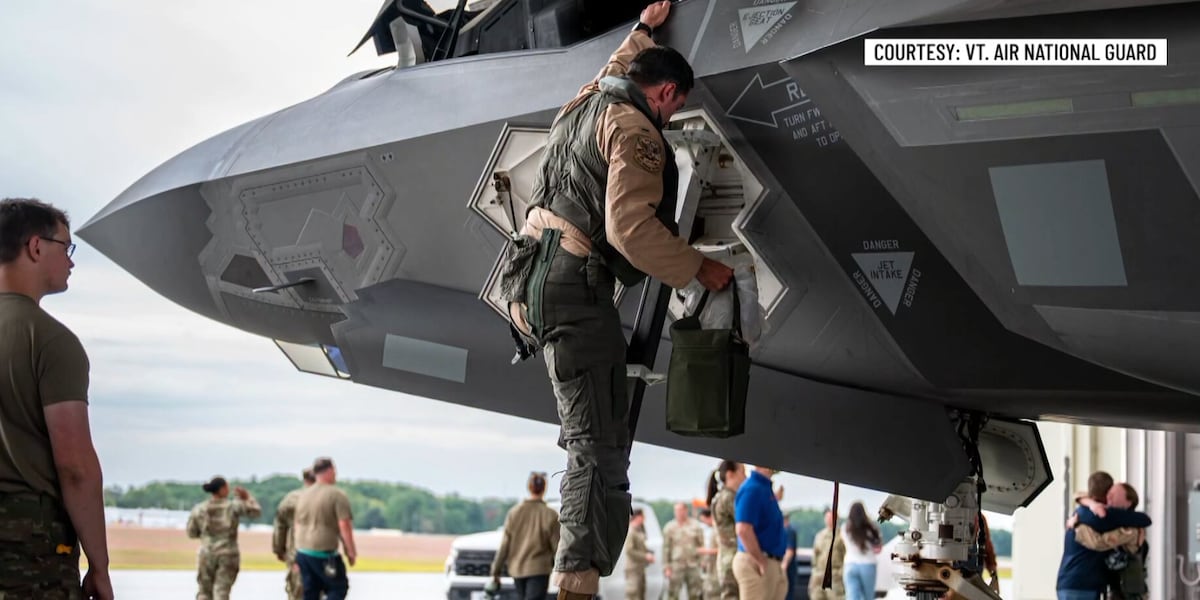 Guard commander says Vermont F-35 pilots faced hostile fire over Iran