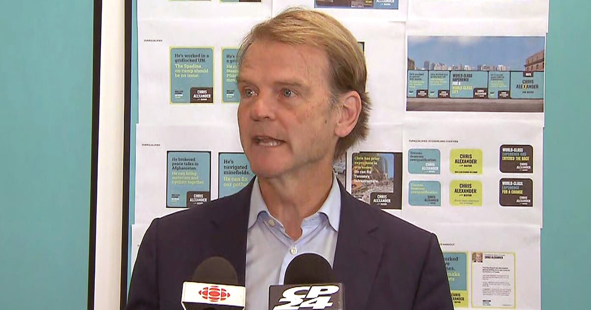 Chris Alexander drops out of Toronto mayoral race