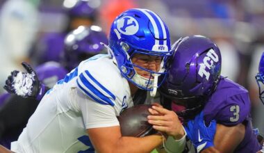 BYU football: Cougars grind out 17-10 road win at TCU – Deseret News