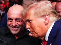 Joe Rogan and Donald Trump