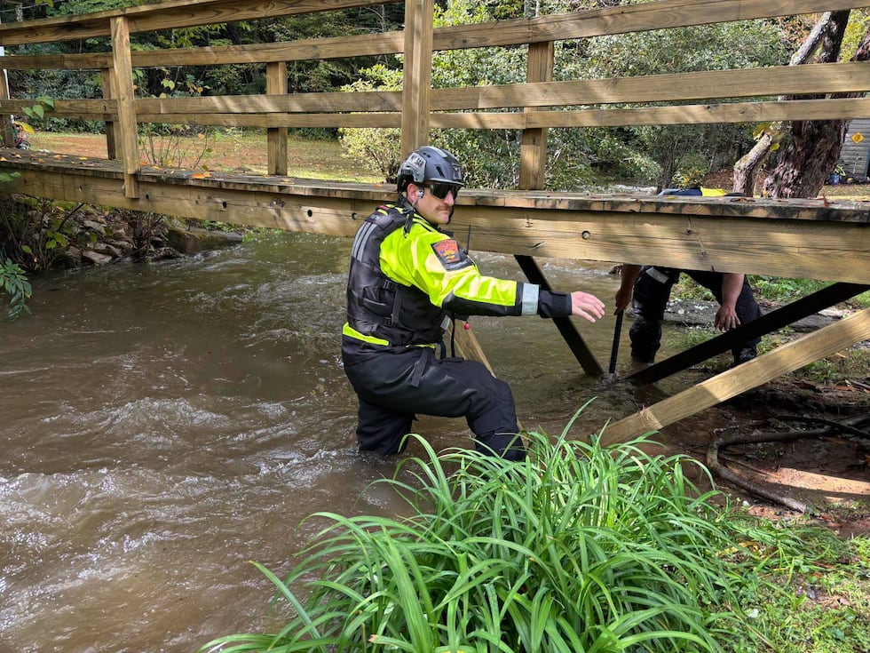 Emergency rescue operations across Burke, Linville, Lenoir and several counties.