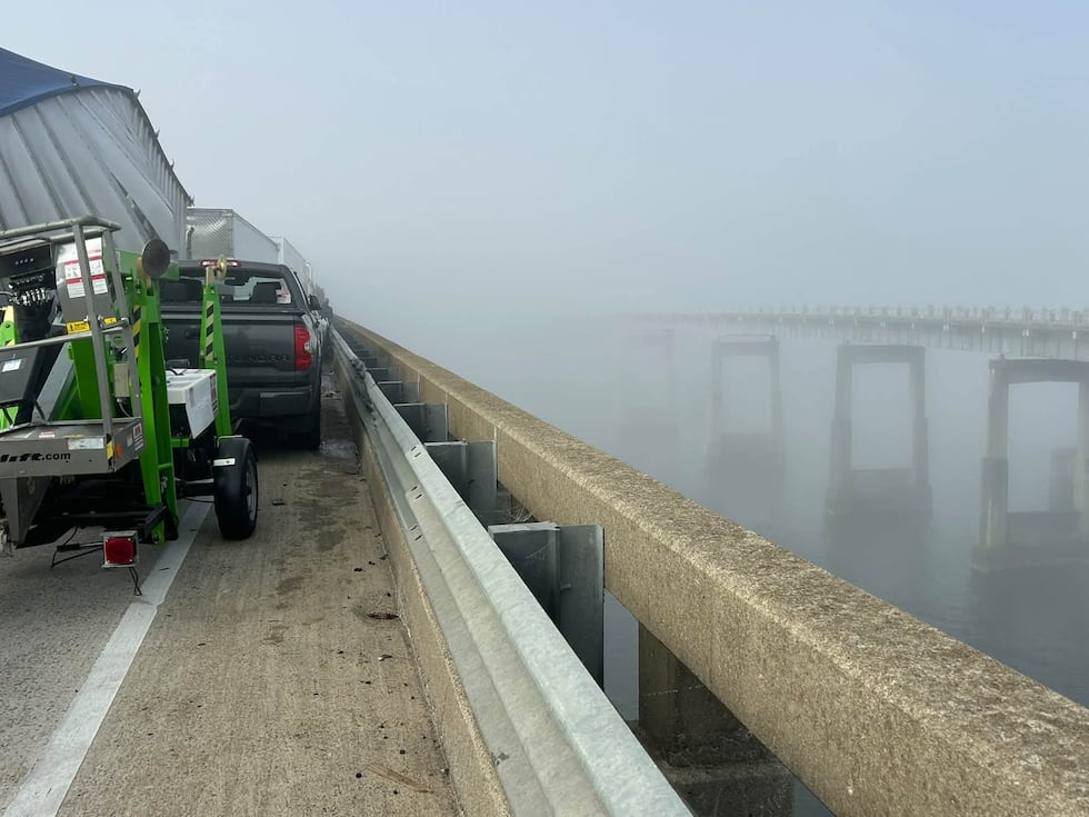 I-95 crash on Lake Marion bridge in South Carolina.