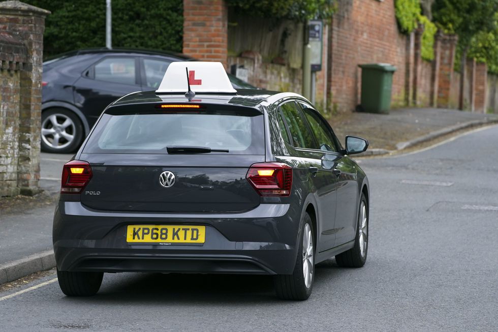 A learner driver
