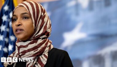 Ilhan Omar says 'bizarre' pre-dawn raid on her home is forcing her to leave - BBC