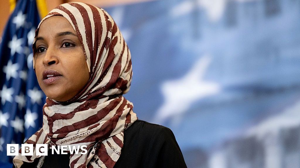 Ilhan Omar says 'bizarre' pre-dawn raid on her home is forcing her to leave - BBC