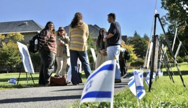 ‘We’re Mourning and Building’: Cornellians for Israel, Cornell Hillel Host Vigil for Three-Year Anniversary of Oct. 7 Attacks