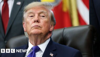 Trump says he will stop using US taxpayer funds for ads - BBC