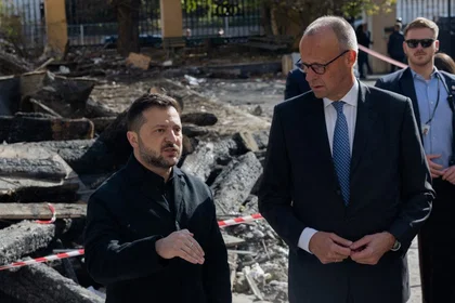 Germany Pledges €1.3B Defense Package During Merz Kyiv Visit