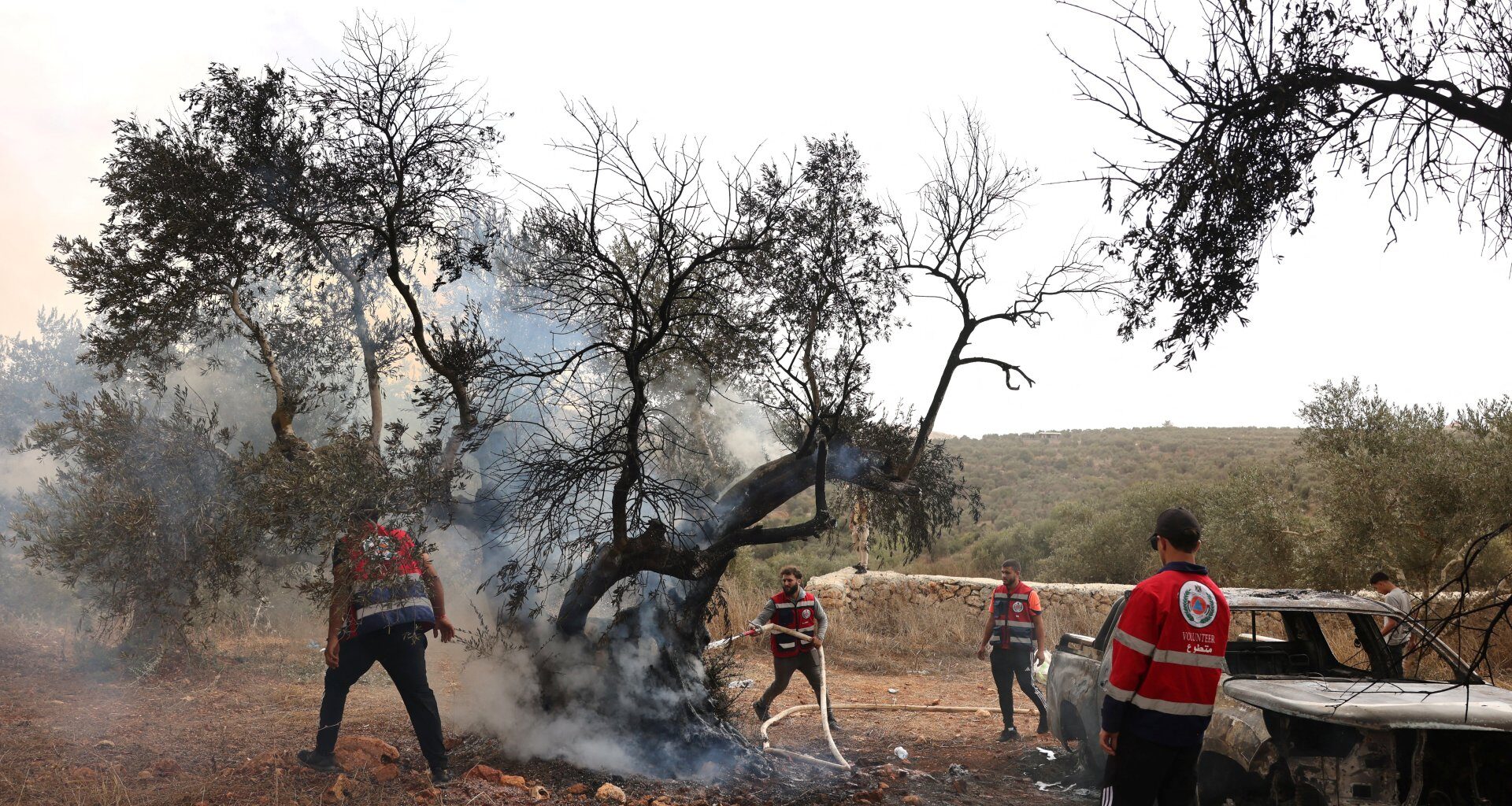 Israeli settlers continue pogrom amid olive harvest in occupied West Bank | Israel-Palestine conflict News