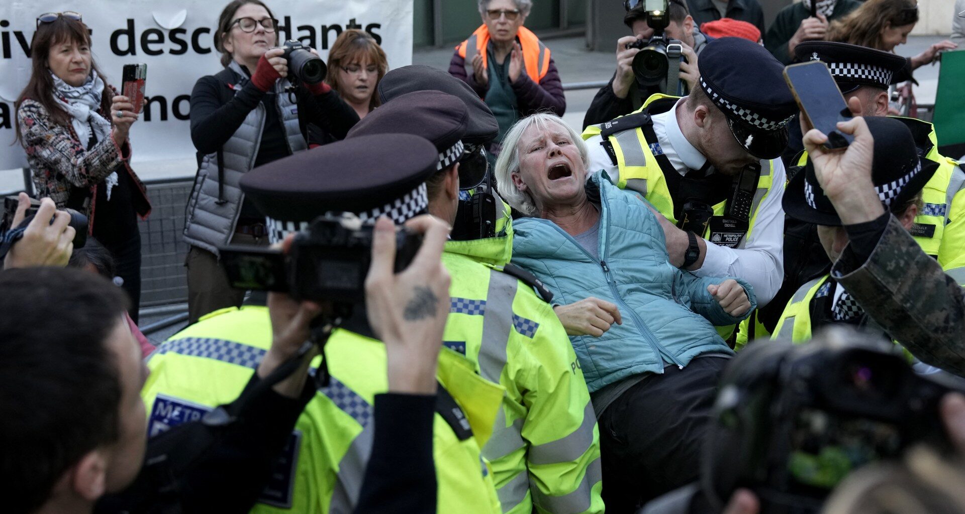 London police arrest 139 as hundreds protest Palestine Action ban | Israel-Palestine conflict News