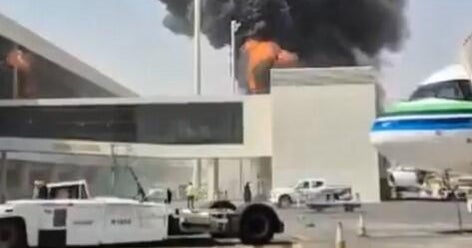 Riyadh airport strike